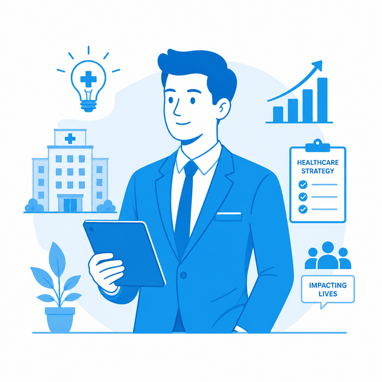 Healthcare Entrepreneurs illustration